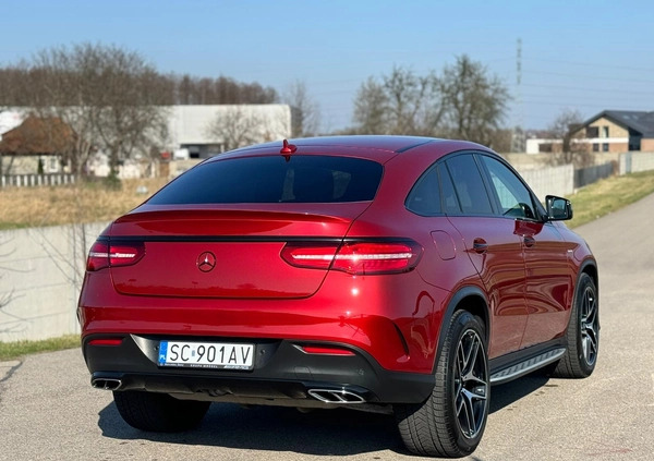 Mercedes-Benz GLE cena 269000 przebieg: 83000, rok produkcji 2017 z Częstochowa małe 497